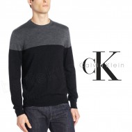 CALVIN KLEIN SWETER MESKI - CREW NECK 